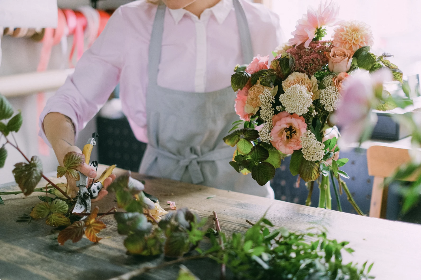 achat fleurs à distance